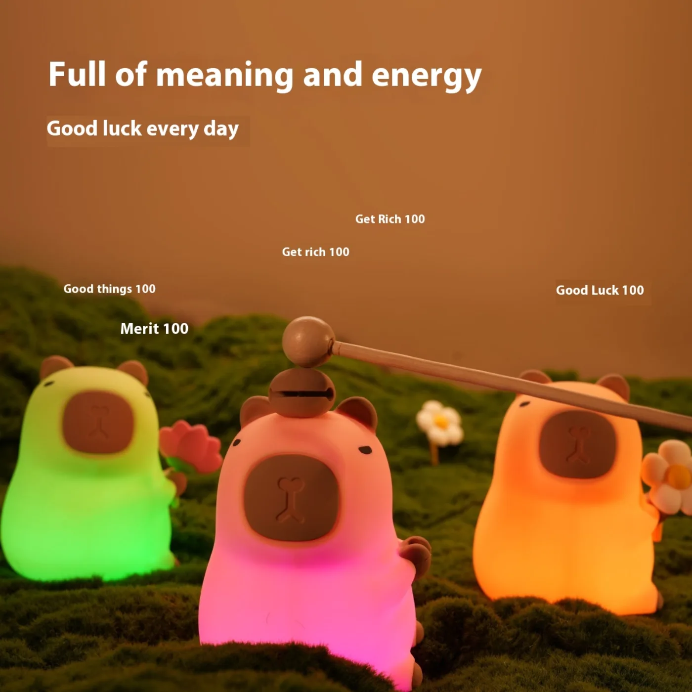 Capabala Silicone Night Lamp Rechargeable, photo 2